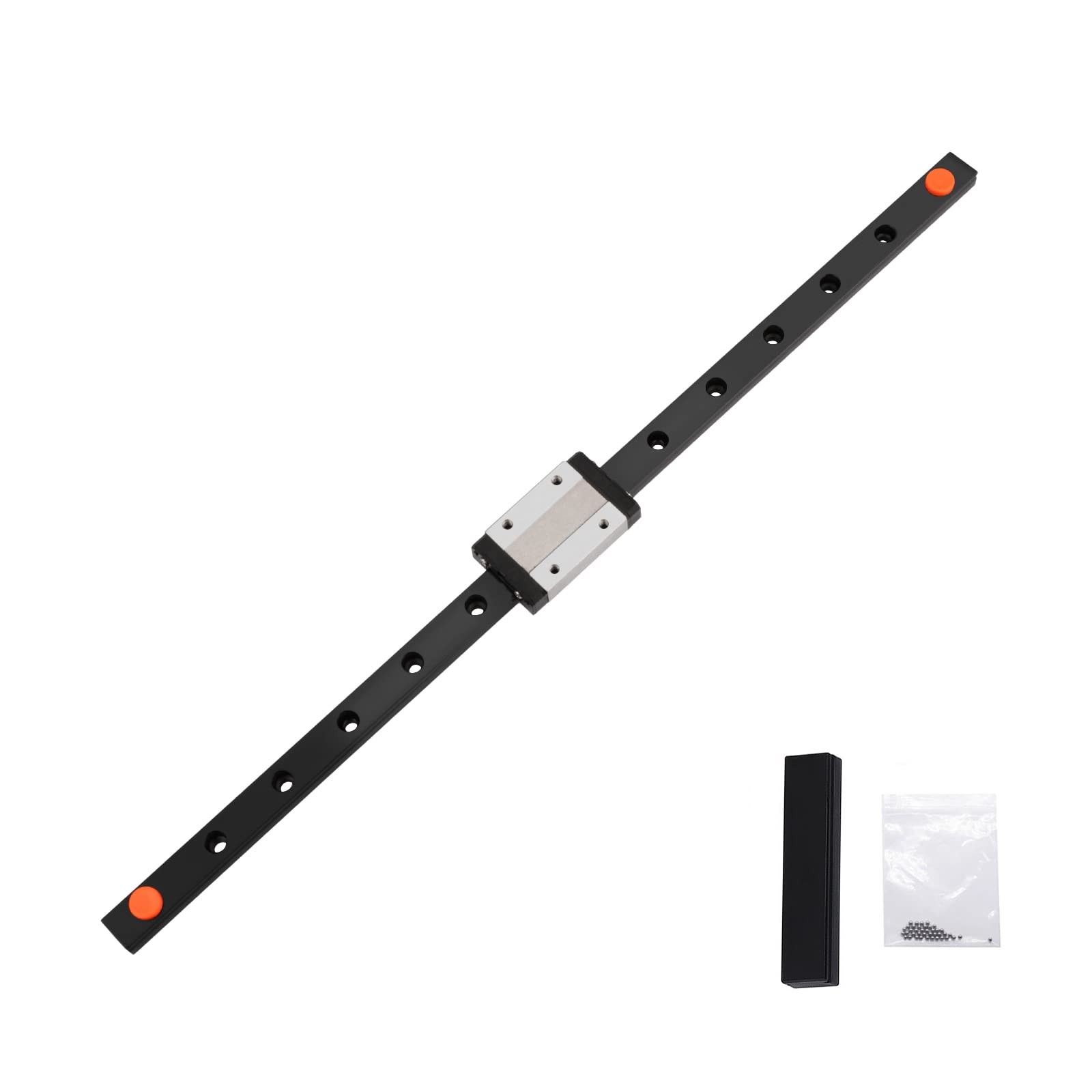 MGN12H 150mm Linear Rail 5.9'' with MGN12H Steel Carriage Block for DIY 3D Pr...