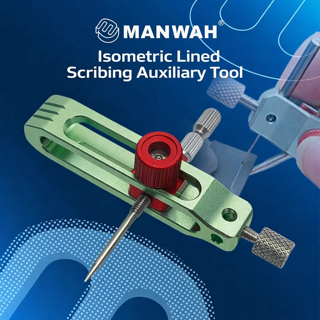 MANWAH Symmetrical Scribing Guide for Model Engraving Parallel Line Scribing