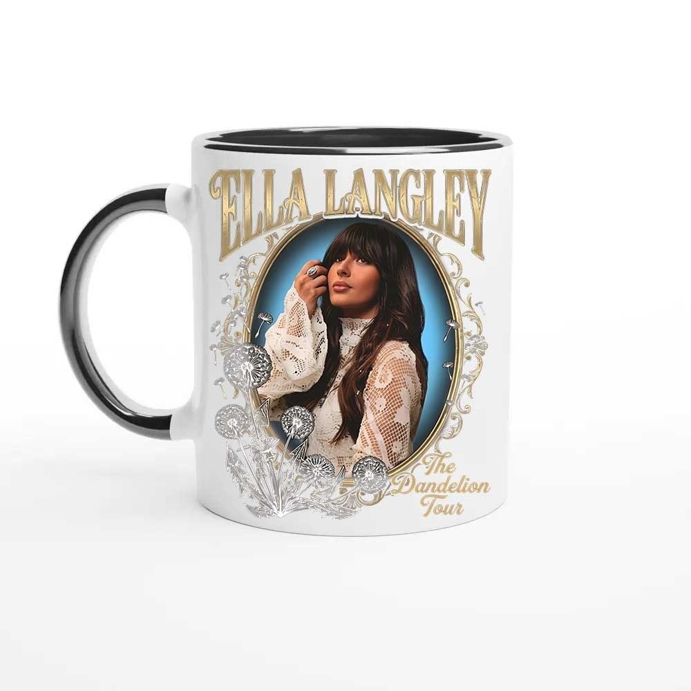 Ella Langley The Dandelion Tour Coffee Mug Concert Merch Ceramic Tea Cup