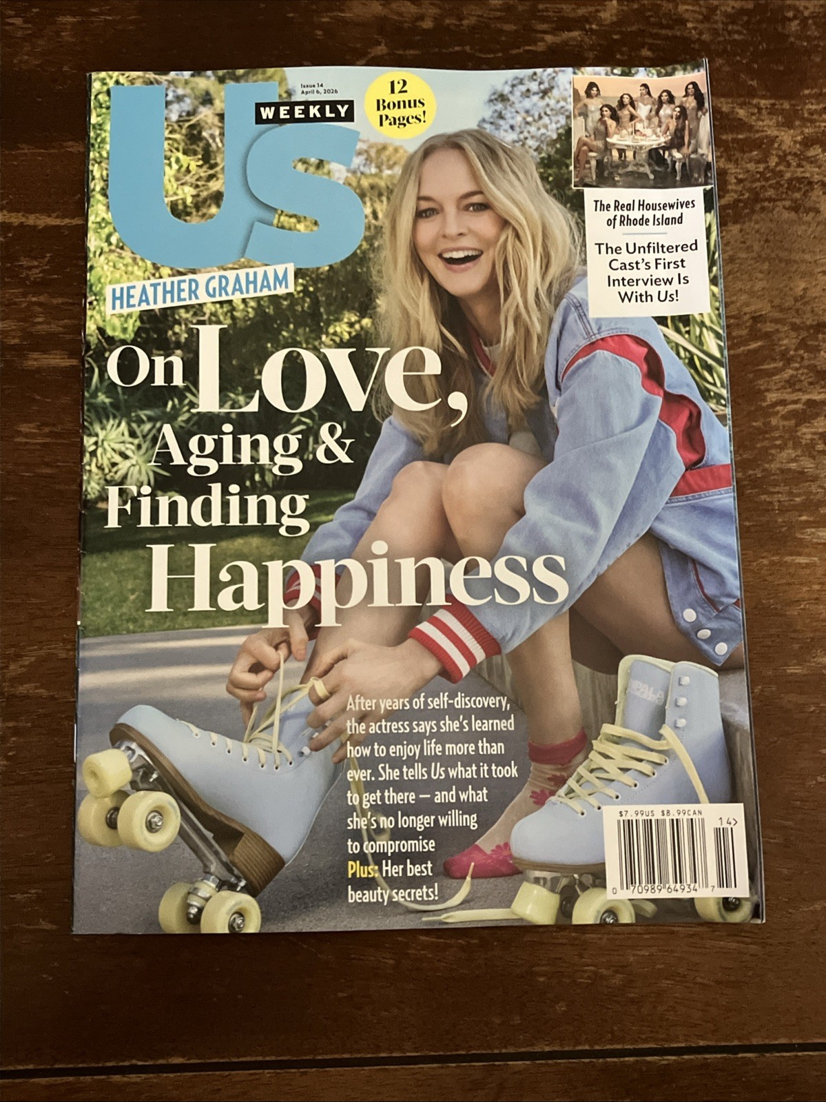 US Weekly Magazine April 6th 2026 Heather Graham Free Shipping