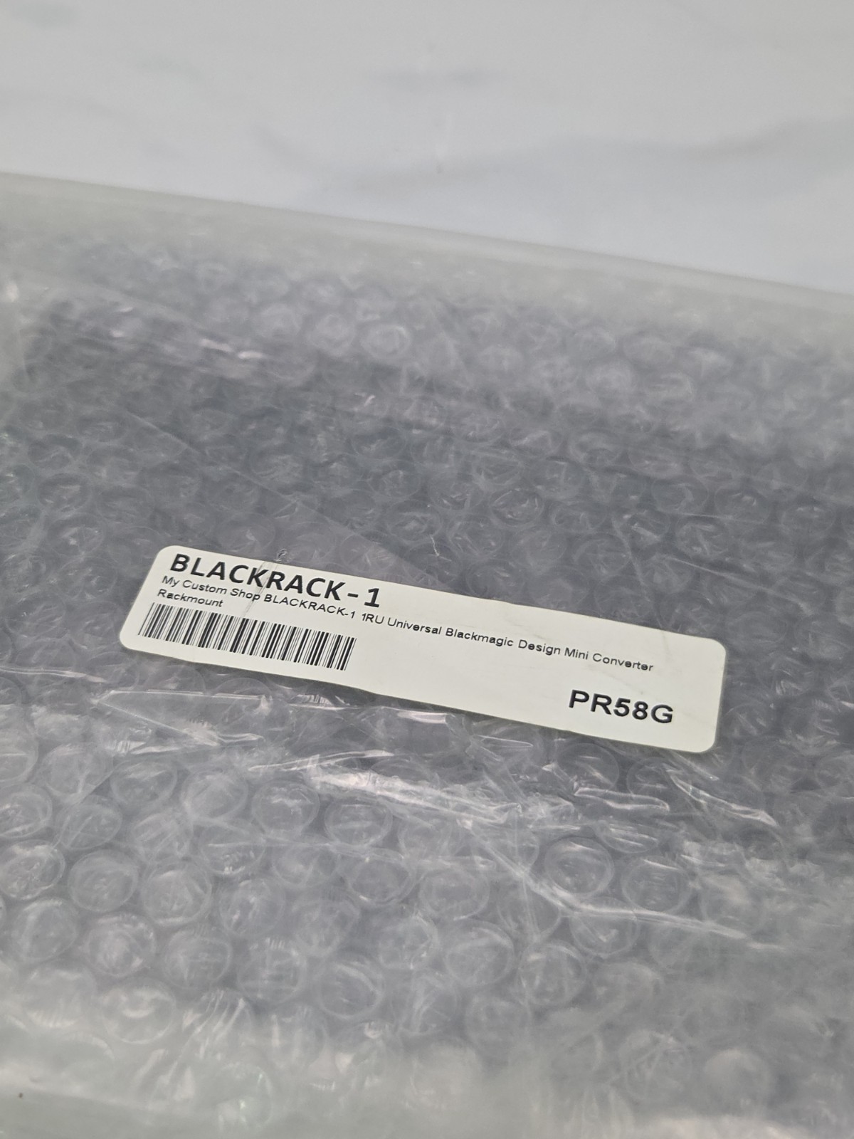 Connectronics BLACKRACK-1 Blackmagic Mini Converter Universal 1RU Rackmount