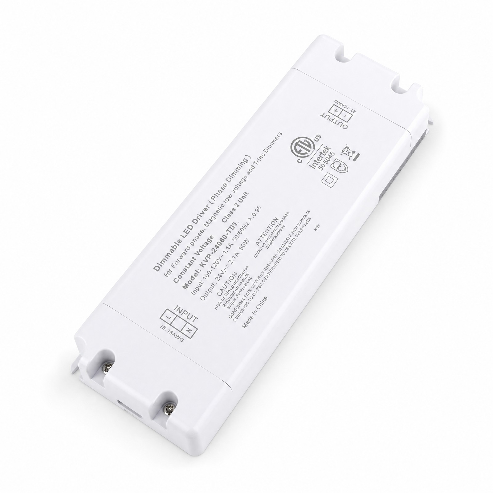 24V Triac Dimmable Driver,Power Supply 50W,AC to DC Transformer,for LED Lighting
