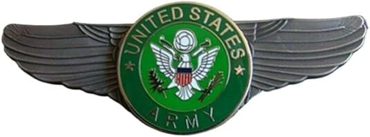 SOUVENIR UNITED STATES US ARMY AIRBORNE PILOT WING BADGE INSIGNIA METAL PIN
