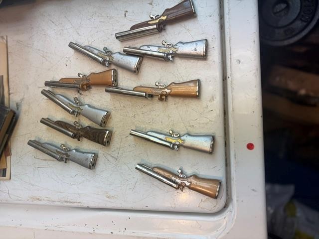 10 Double Barrel  Butane Lighters