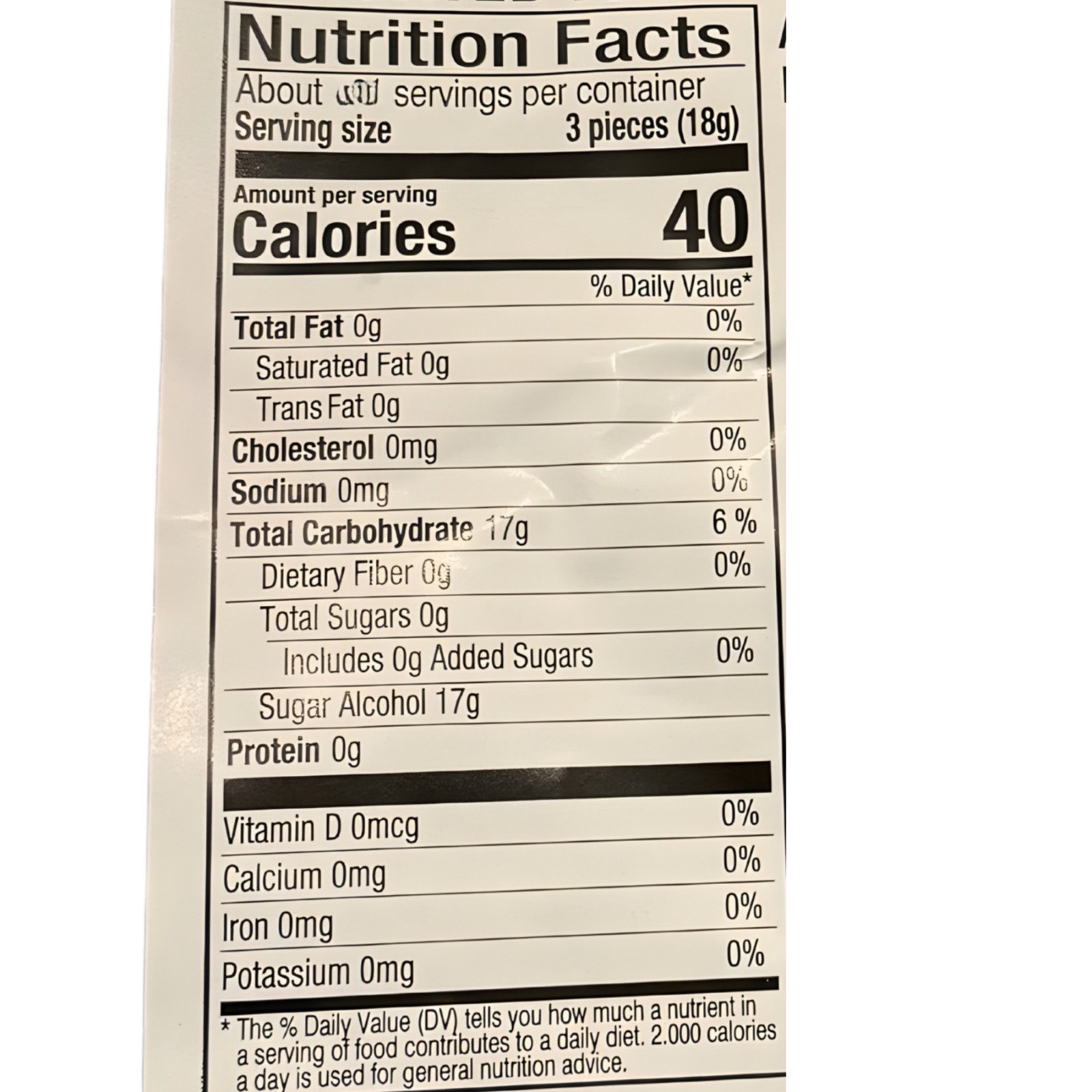 Sugar Free Assorted Fruit 1 lb Bulk Bag Cherry Orange Lime Arcor Hard Candy