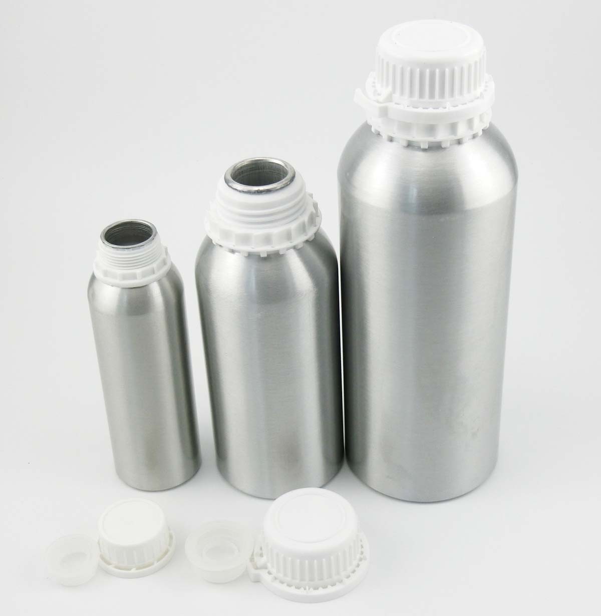1/10pcs High Sealing Polished Aluminum Bottle Empty Cans For Cosmetic Chemical