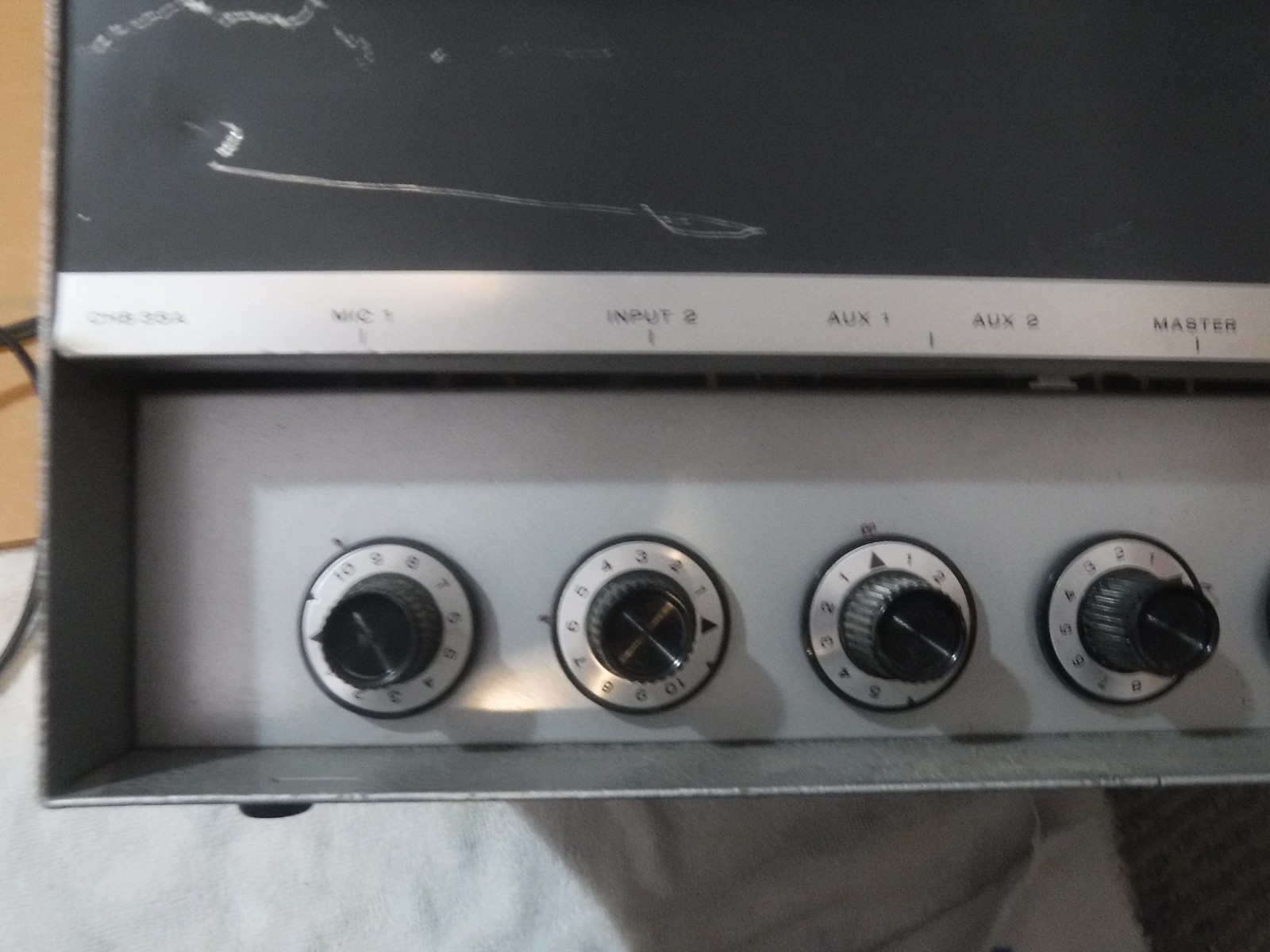 Bogen Challenger Amplifier - CHB-35 35 Watt Tube Amp Untested