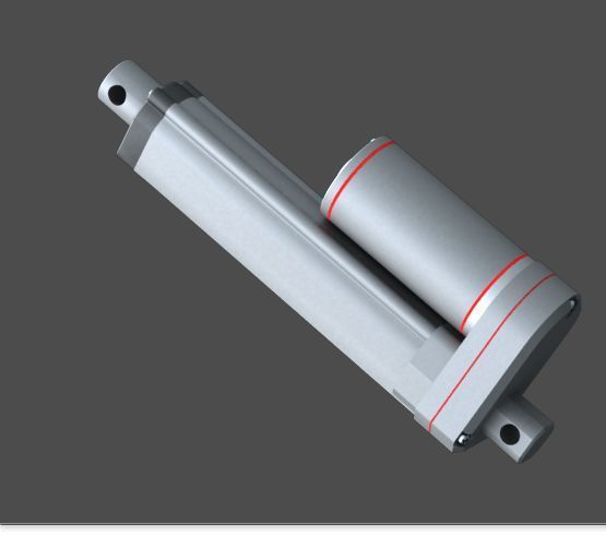 2 inch stroke linear actuator 330LBS 1500N 12V/24V DC +two brackets++fast ship