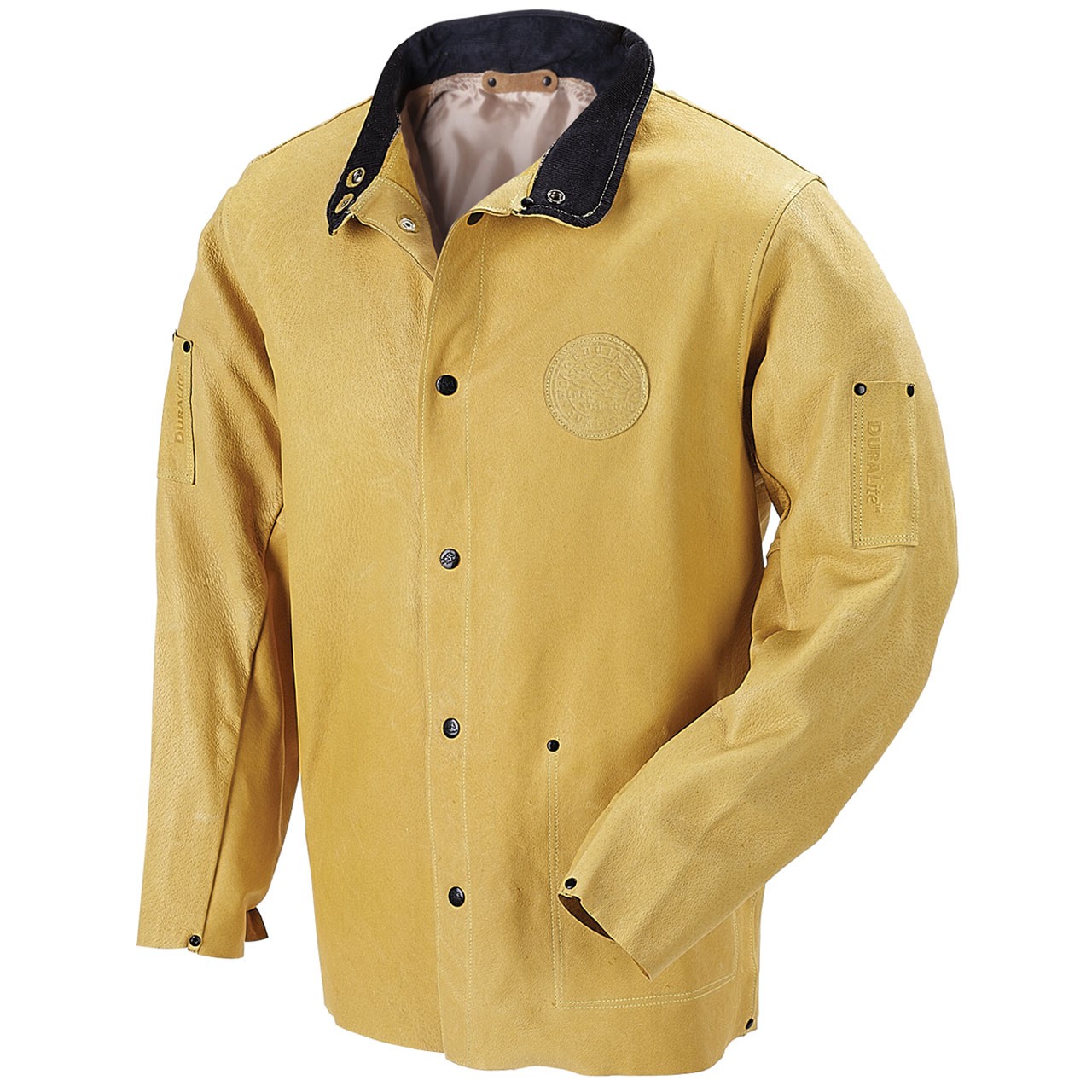 Black Stallion 30PWC DuraLite Premium Pigskin Welding Jacket Tan X-Large