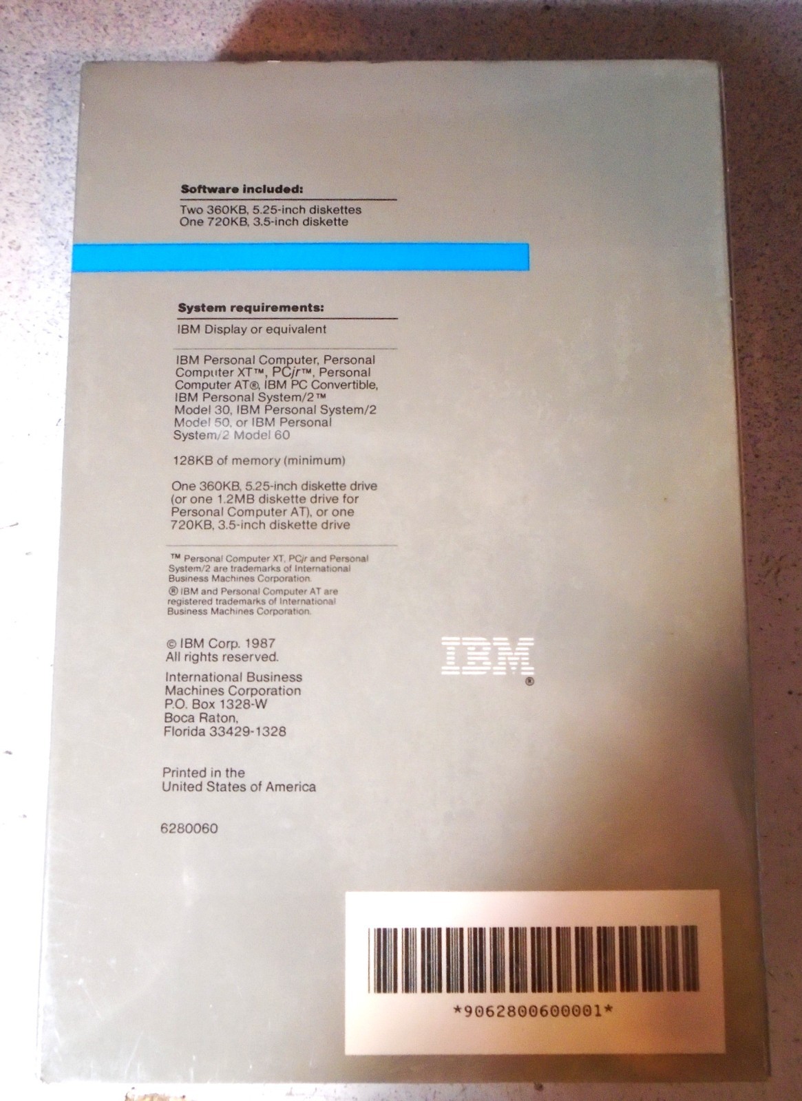 Vintage IBM Disk Operating System Version 3.30 1987 First Edition New & Sealed