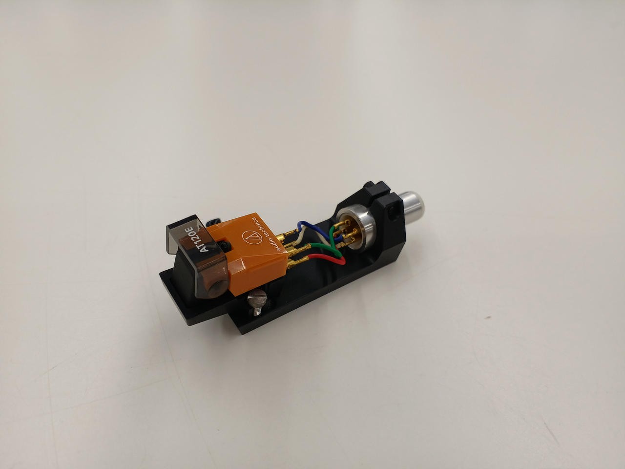 AUDIO?TECHNICA AT120E / LS?12 MM Cartridge with Technica Headshell Used