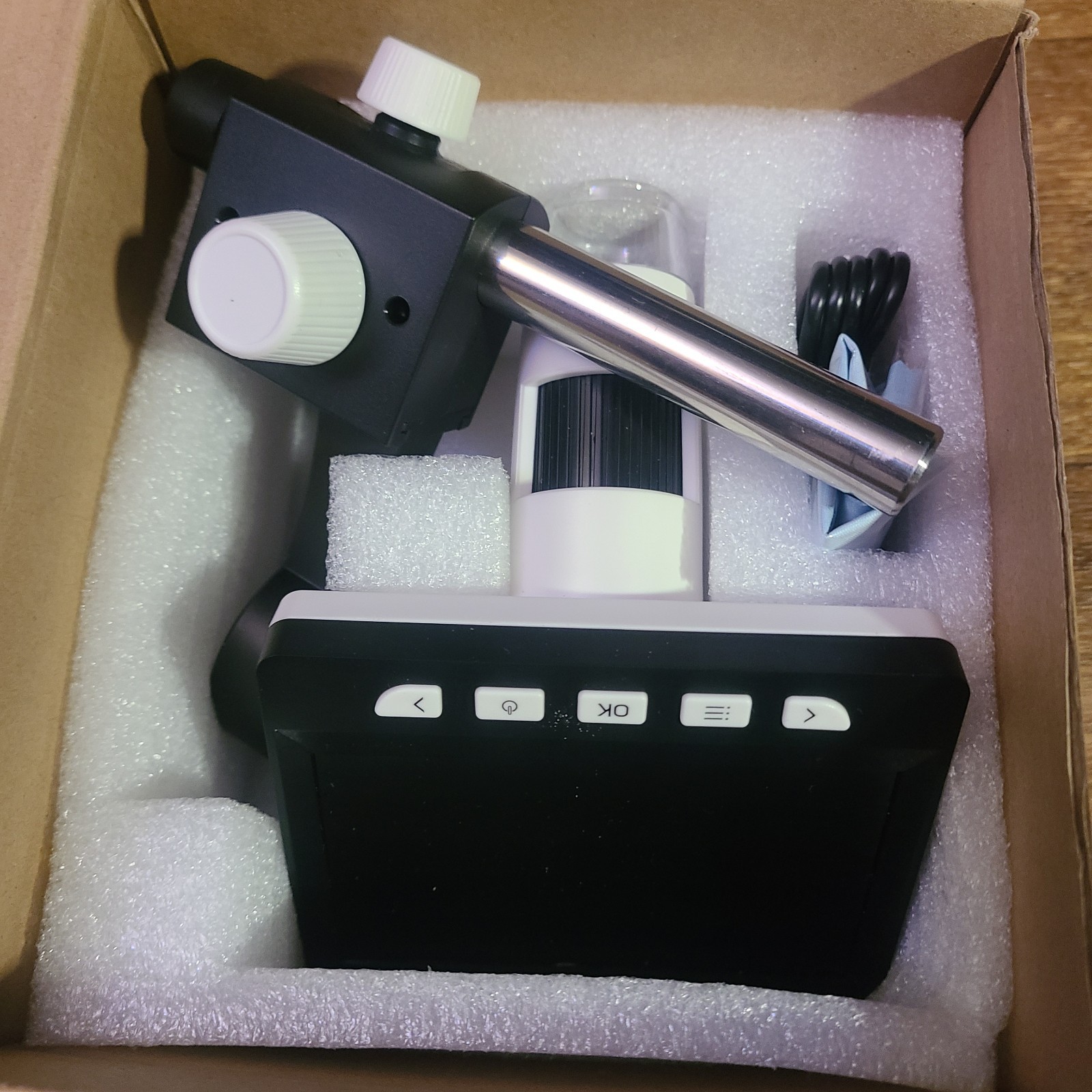 Coin Microscope Lcd 4.3 inch screen 1080p
