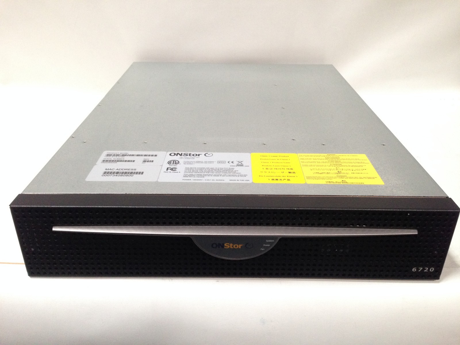 LSI Onstor Cougar 6720 NAS Gateway