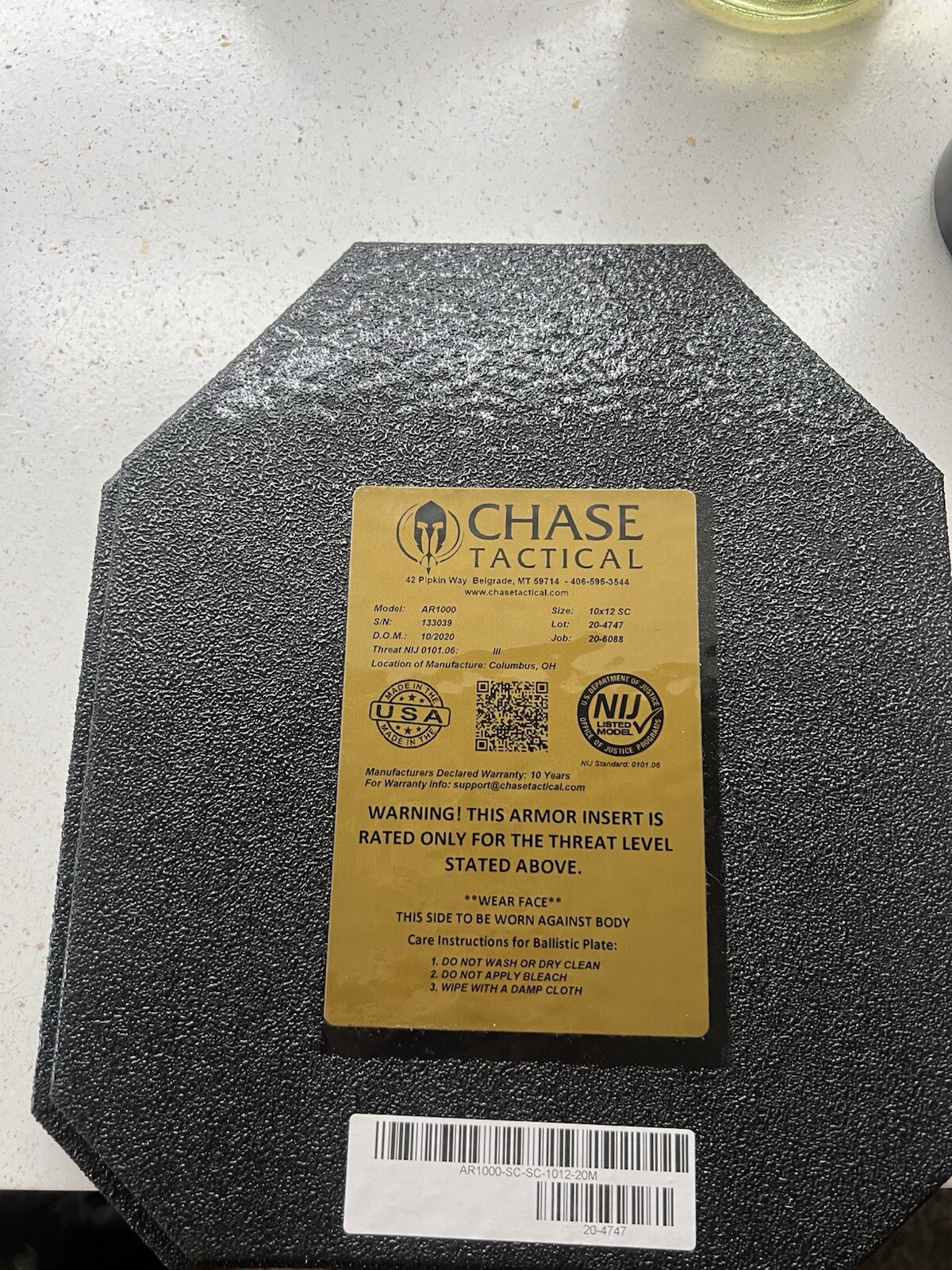 Ballistic Plates