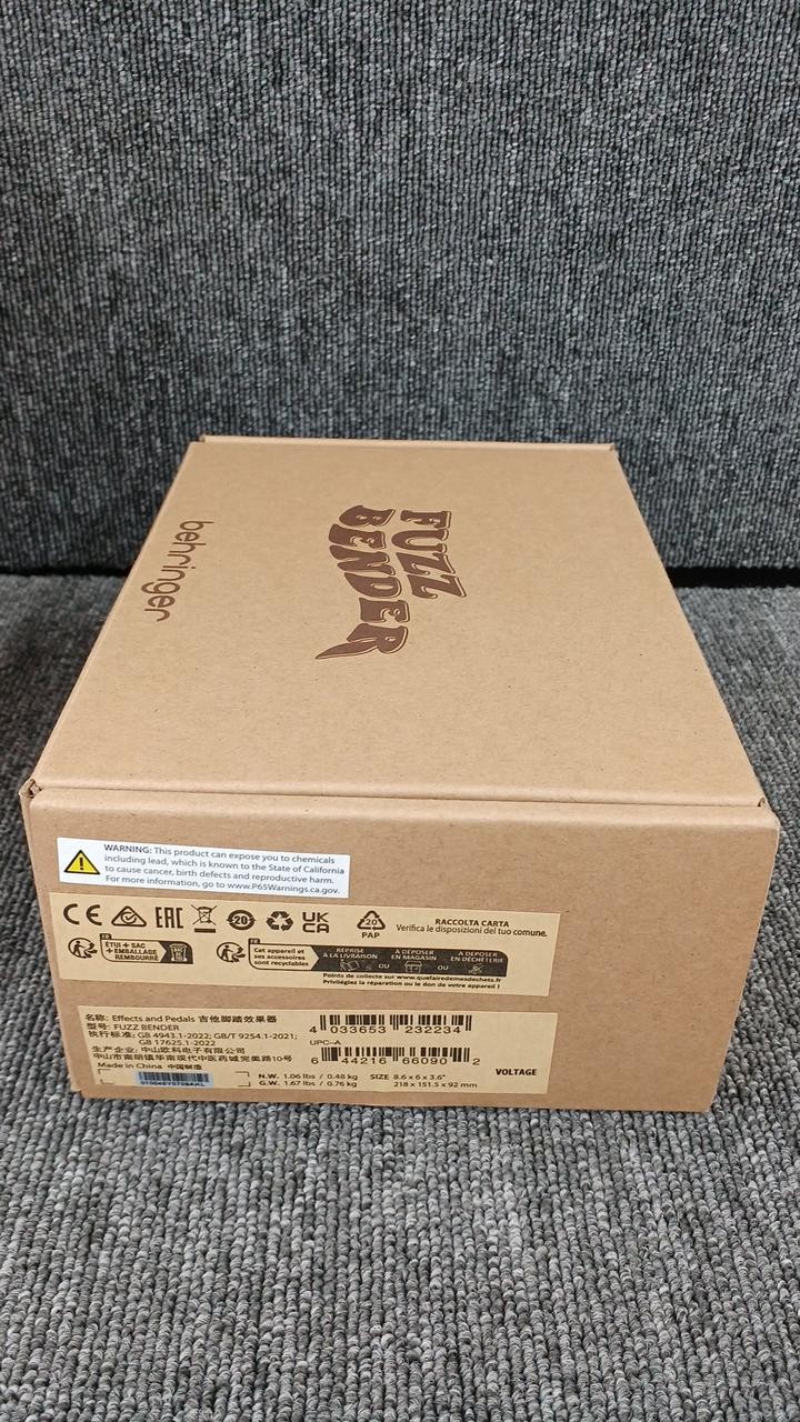 BEHRINGER / FUZZ BENDER(no260731)