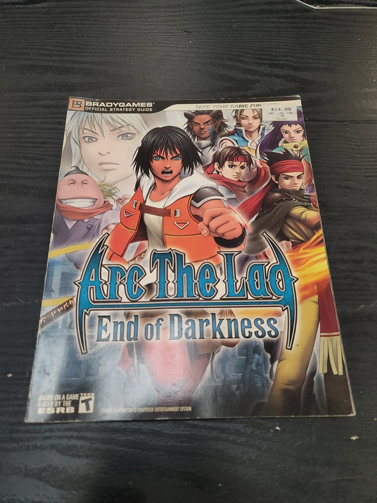 Arc The Lad End Of Darkness Official BradyGames Strategy Guide Great Shape