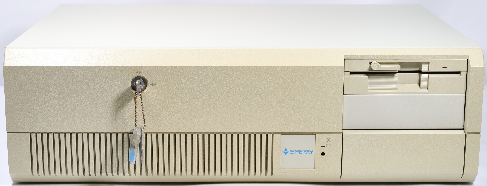 Vintage Rare Sperry Mitsubishi System Unit PC AT Clone Desktop Computer 3126-00