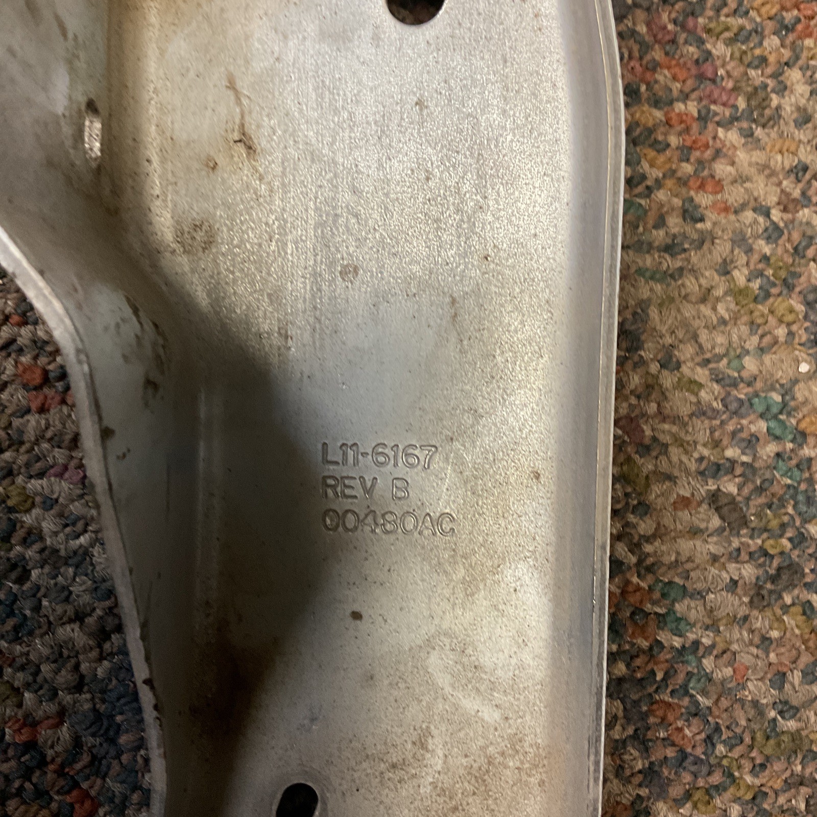 Peterbilt Bracket-Hood Guide | L11-6167