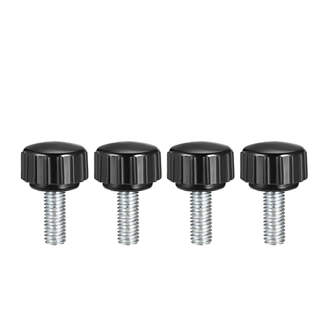 M5 x 15mm male thread knurled locking knobs 4 pcs
