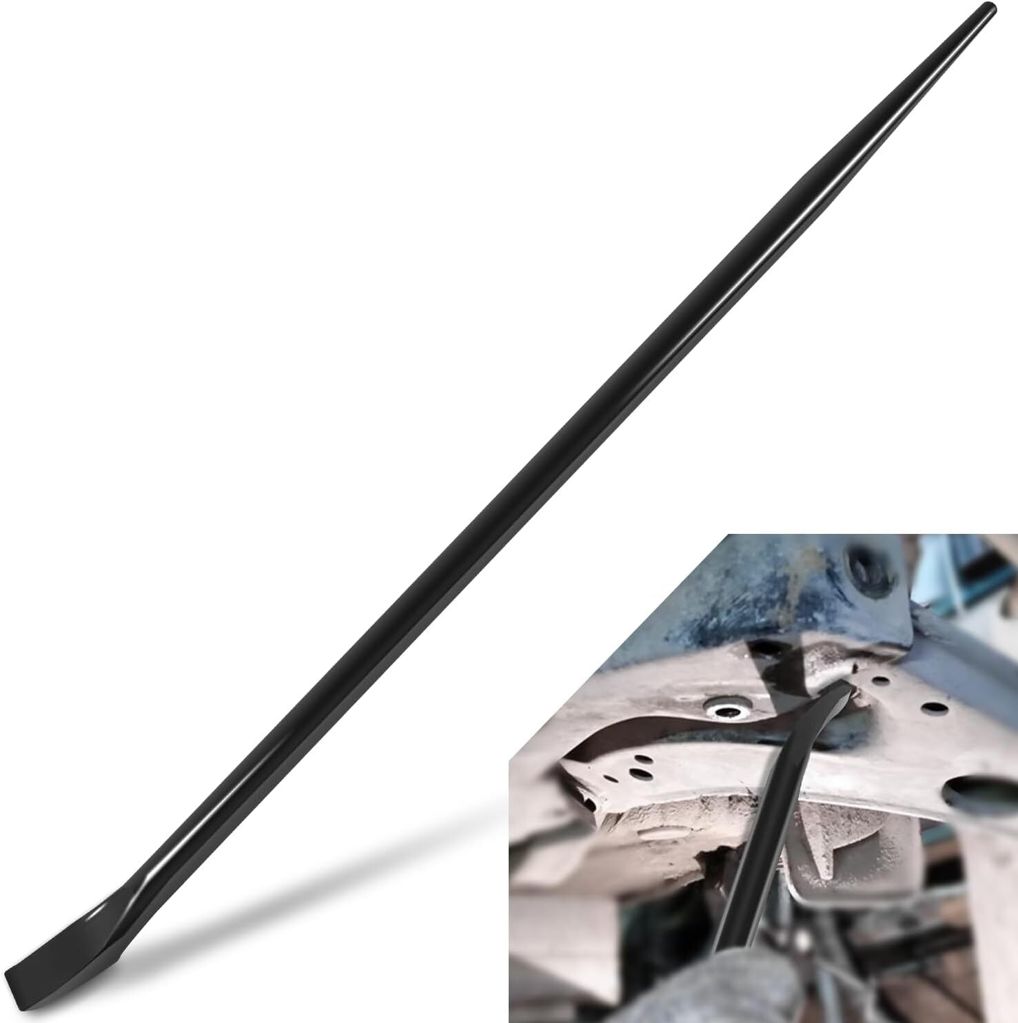 3248 Round 7/8-Inch x 30-Inch Connecting Bar, Sleever Bar for Aligning, Prying