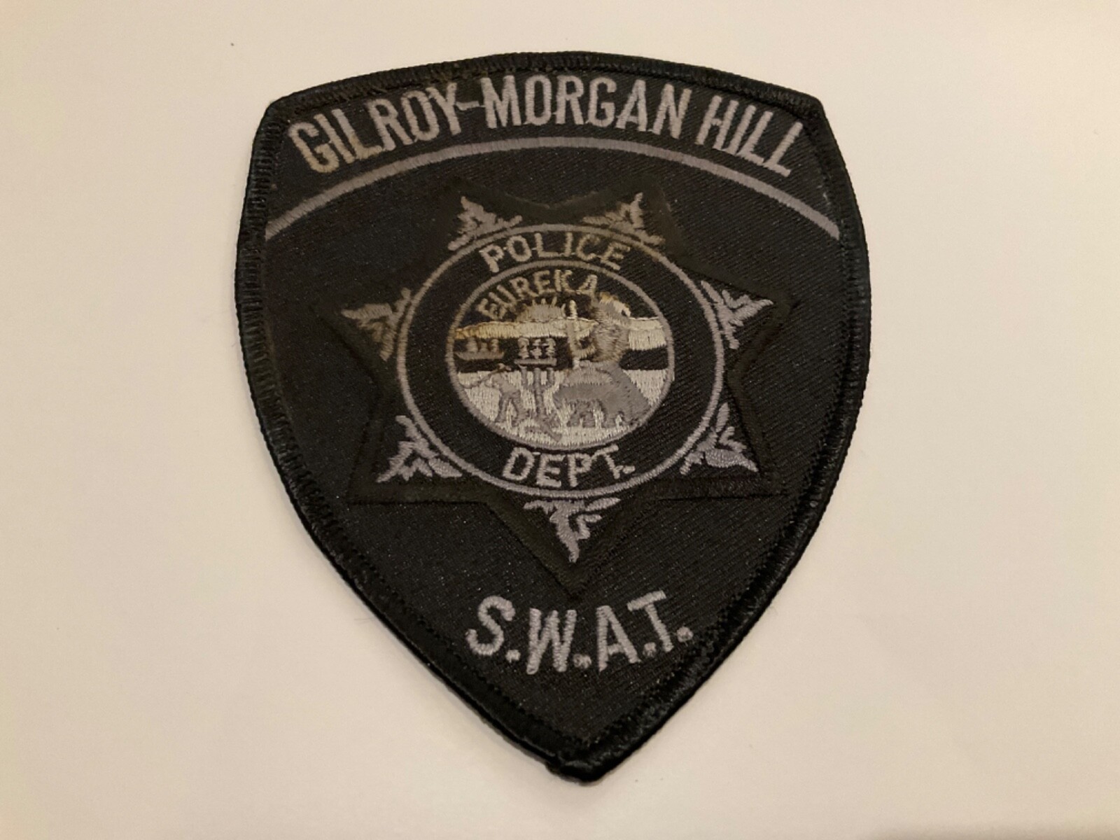 Older SWAT Gilroy Morgan Hill Police State California CA subdued SRT