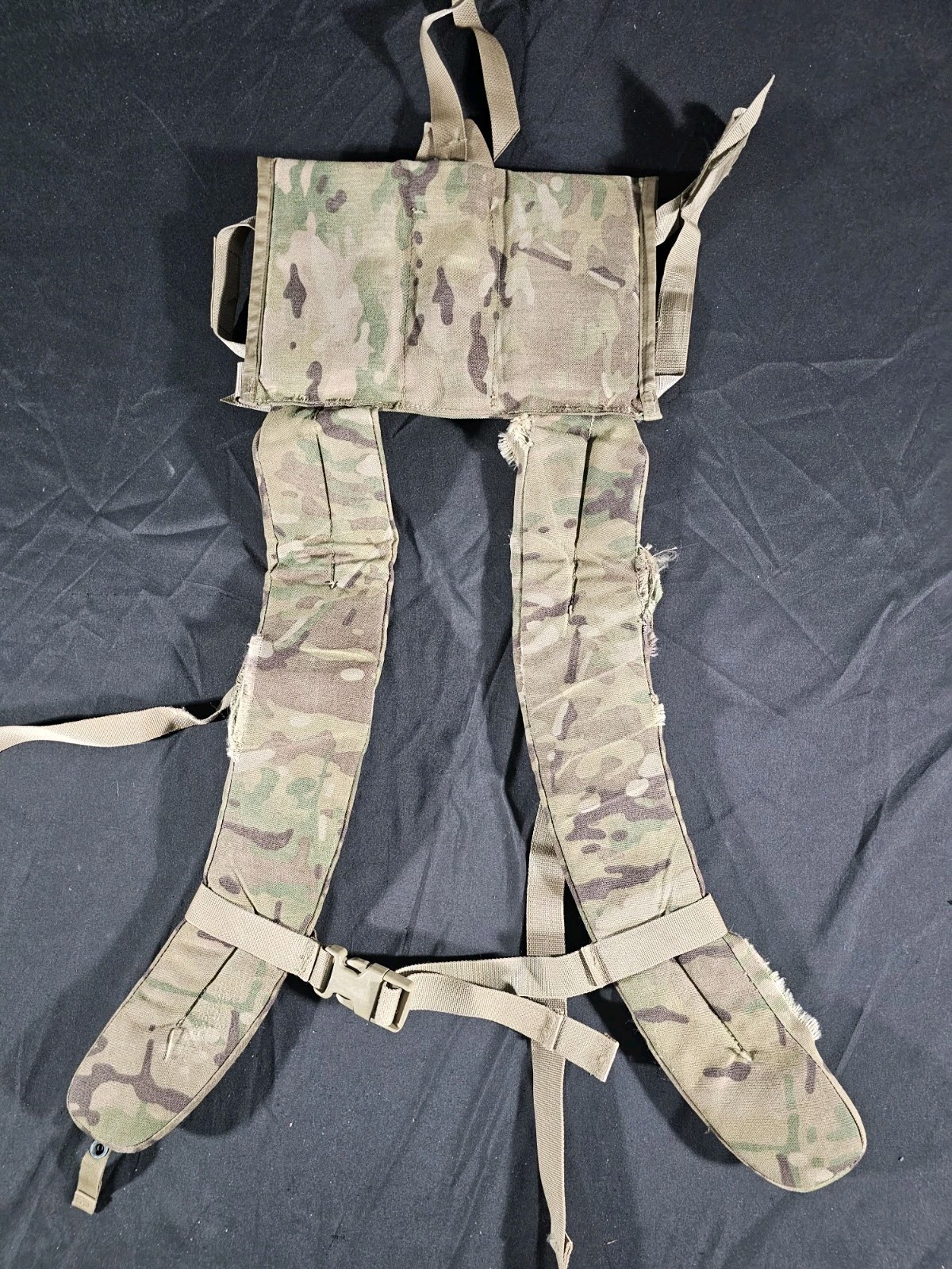 US Army MOLLE II Large Rucksack Frame Shoulder Straps Multicam OCP Ruck