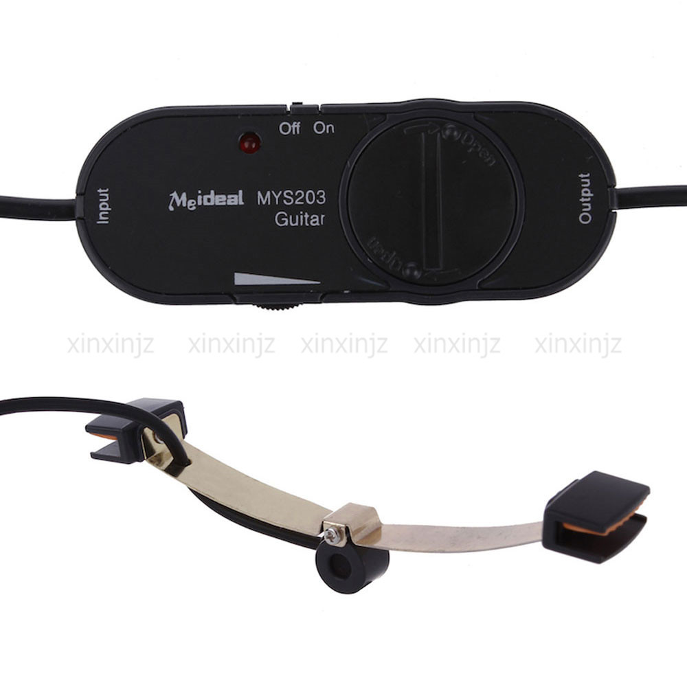 Acoustic Guitar Pickup MIC Pickup w/ Volume Adjustable Meideal MYS203