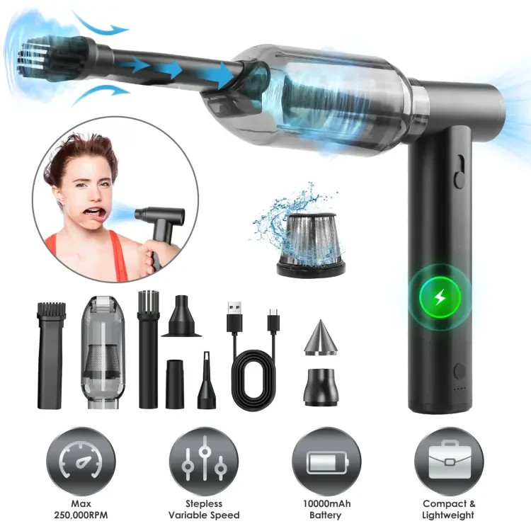 Compressed Air Duster Brushless Motor
