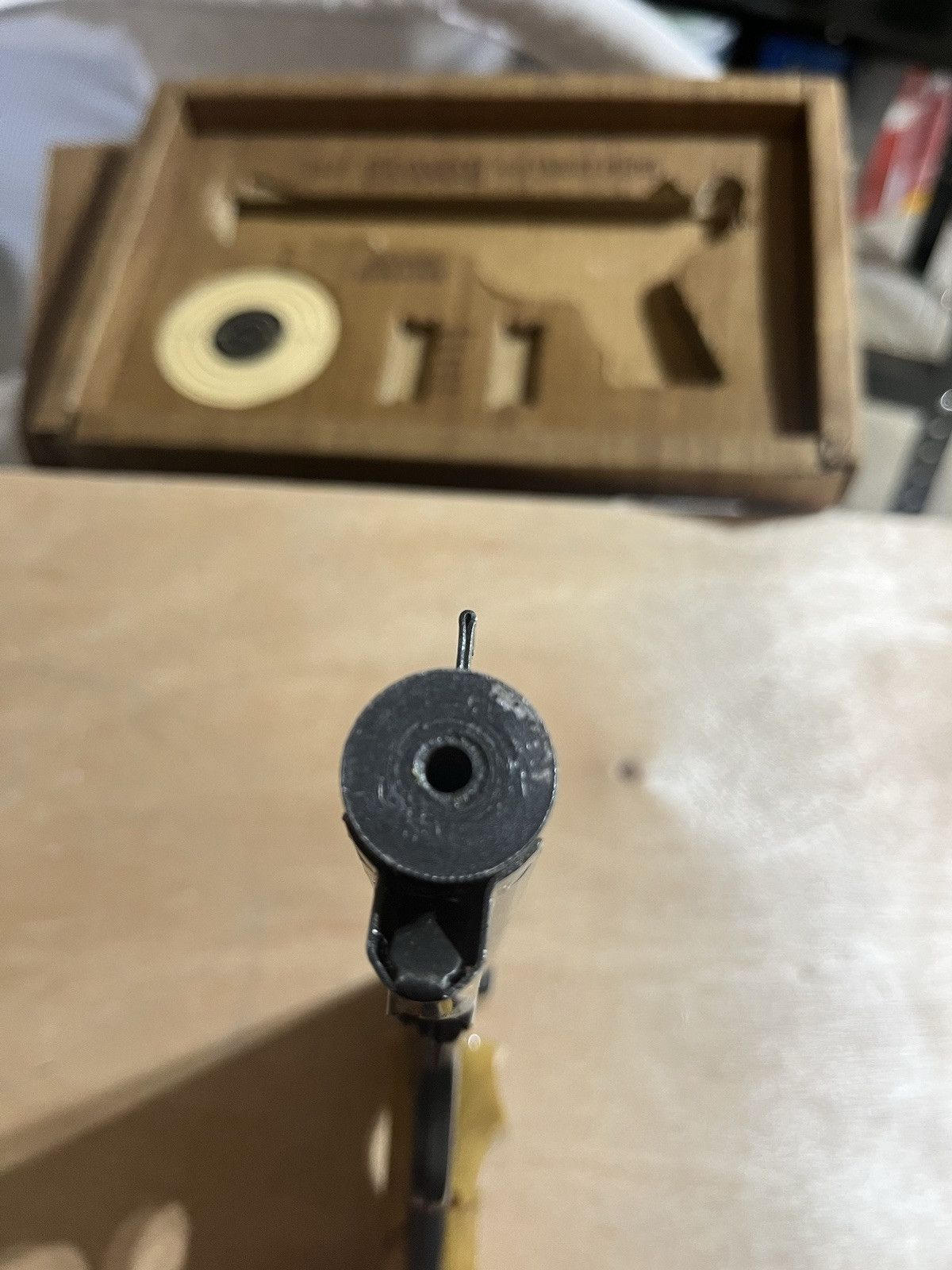 Vintage Daisy Model 177 Bulls Eye BB Target Pistol