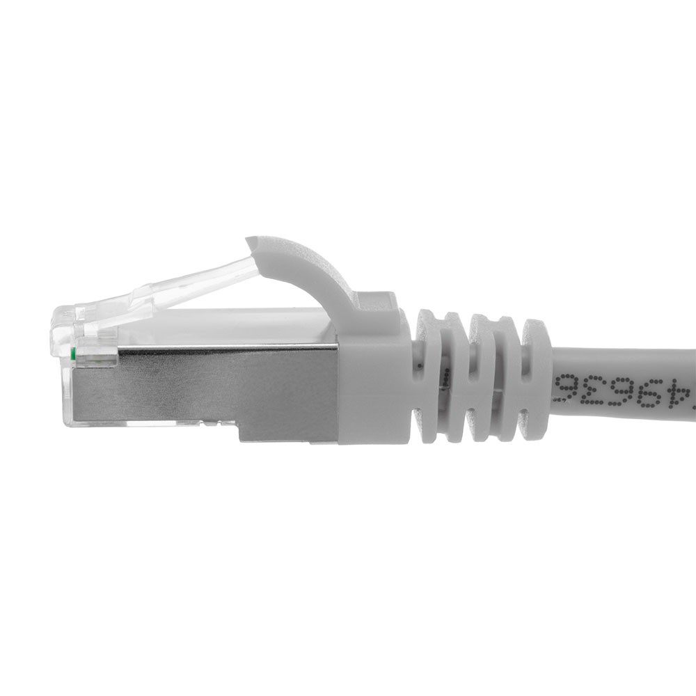 Ethernet Patch Cable CAT6, F/UTP, 26AWG, 7 Ft, 5 pack, Gray