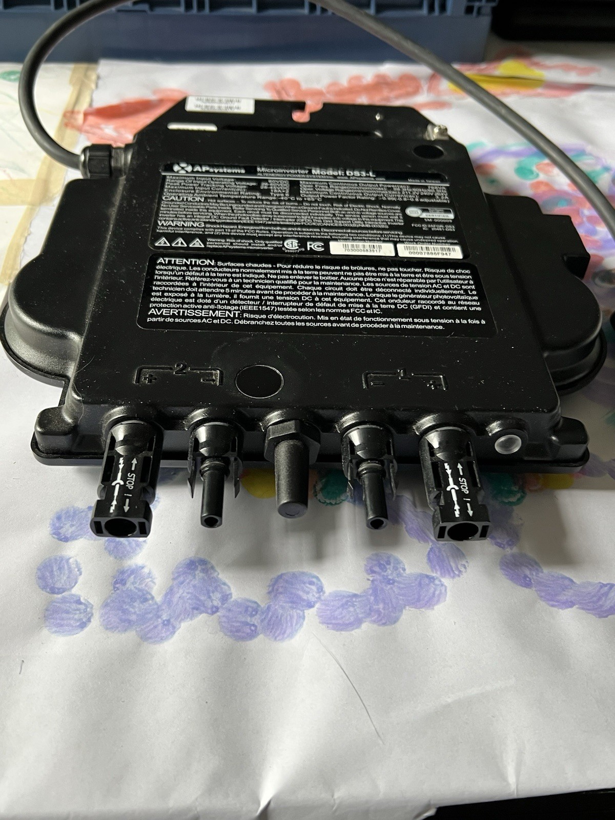 APsystems DS3-L Dual Microinverter Never Used!!