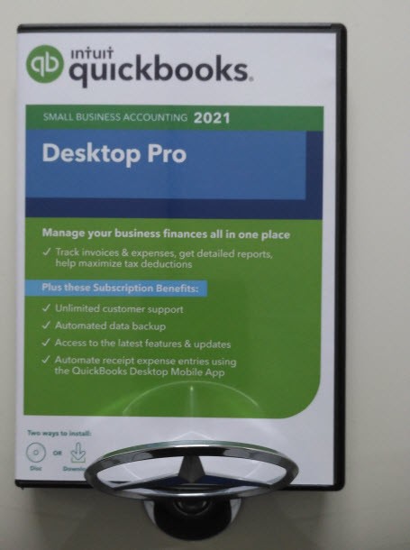 QuickBooks Professional Desktop 2021 Software No Subscription CD