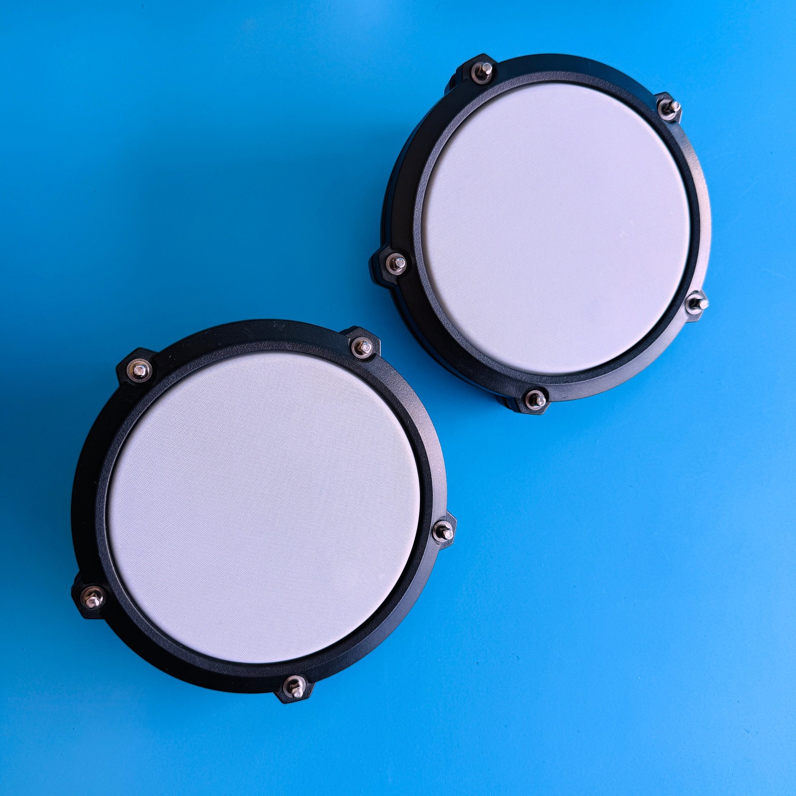ALESIS BLAZE E-Drum OEM Part: 6" Snare Tom White Mesh Single Zone Pad (2PCS)-V1