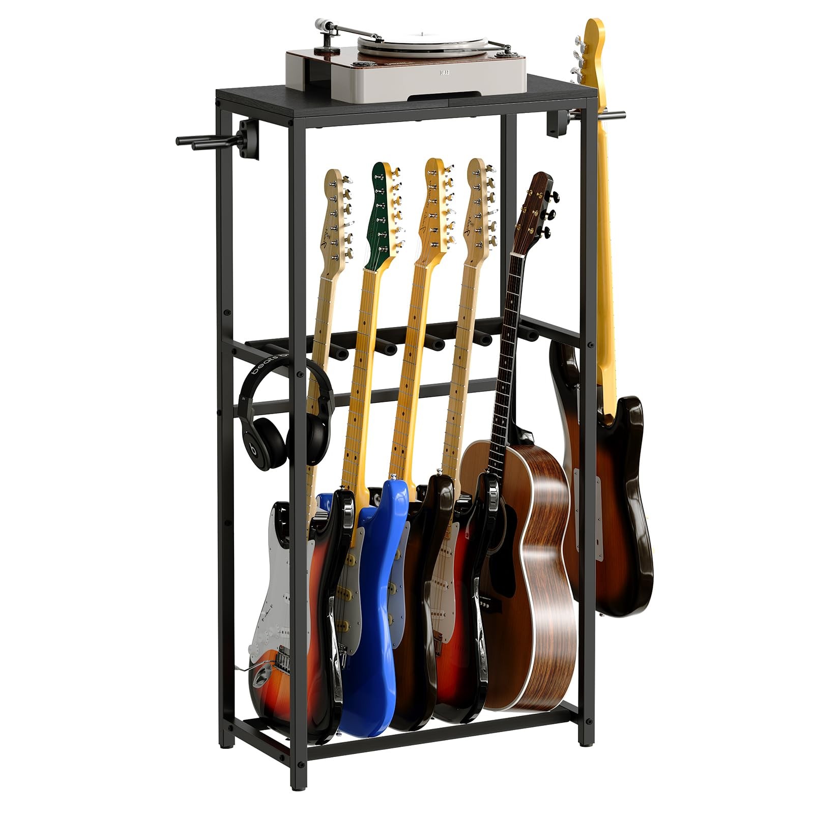 Guitar Stand, Guitar Rack for Acoustic Holder, Electric Guitar, Bass, Multipl...