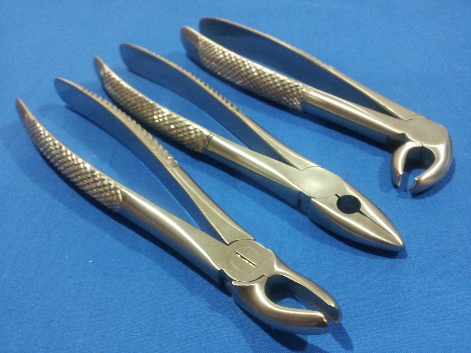 3 O.R GRADE DENTAL UPPER & LOWER MOLARS PREMOLARS EXTRACTING FORCEPS MD1+MD2+MD4