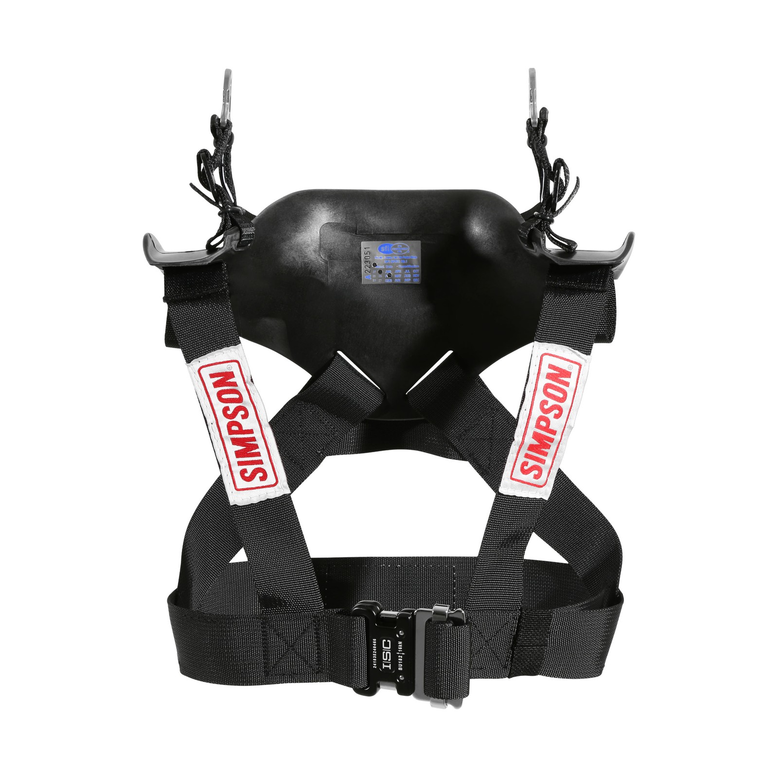 Simpson Safety HSSML11SASPA Hybrid Sport Safety Harness Small Black