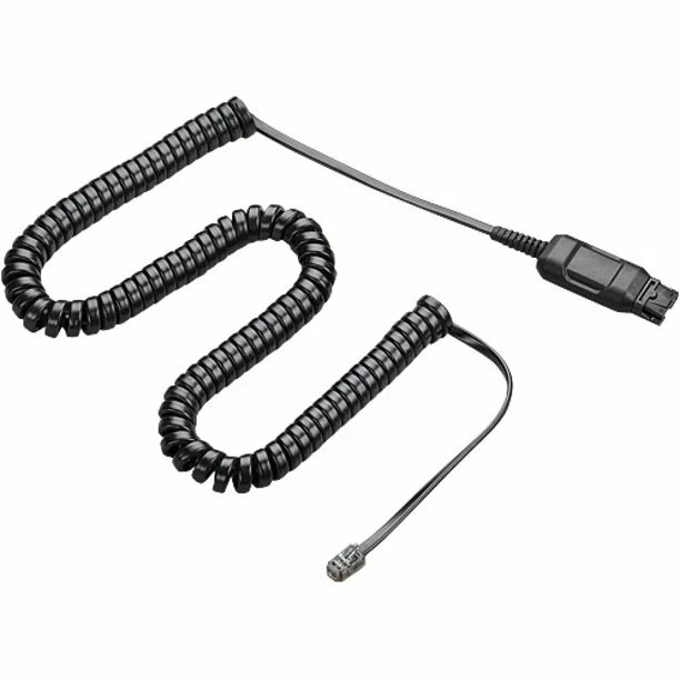 Plantronics HIC Quick Disconnect Adapter Cable 49323-44 HIC-1 CE2001