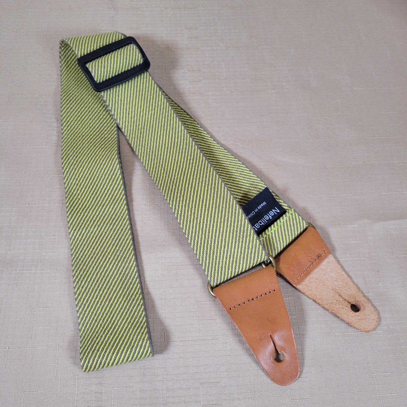 Guitar Strap Nefelibata Brand Beige and Tan Colors
