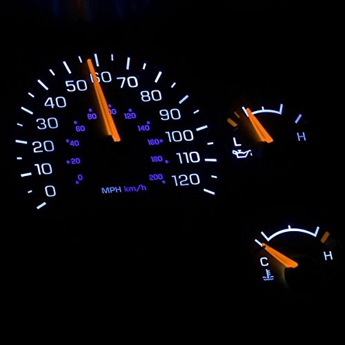 LED Light Bulbs for Instrument Gauge Cluster Speedometer Compatible with White