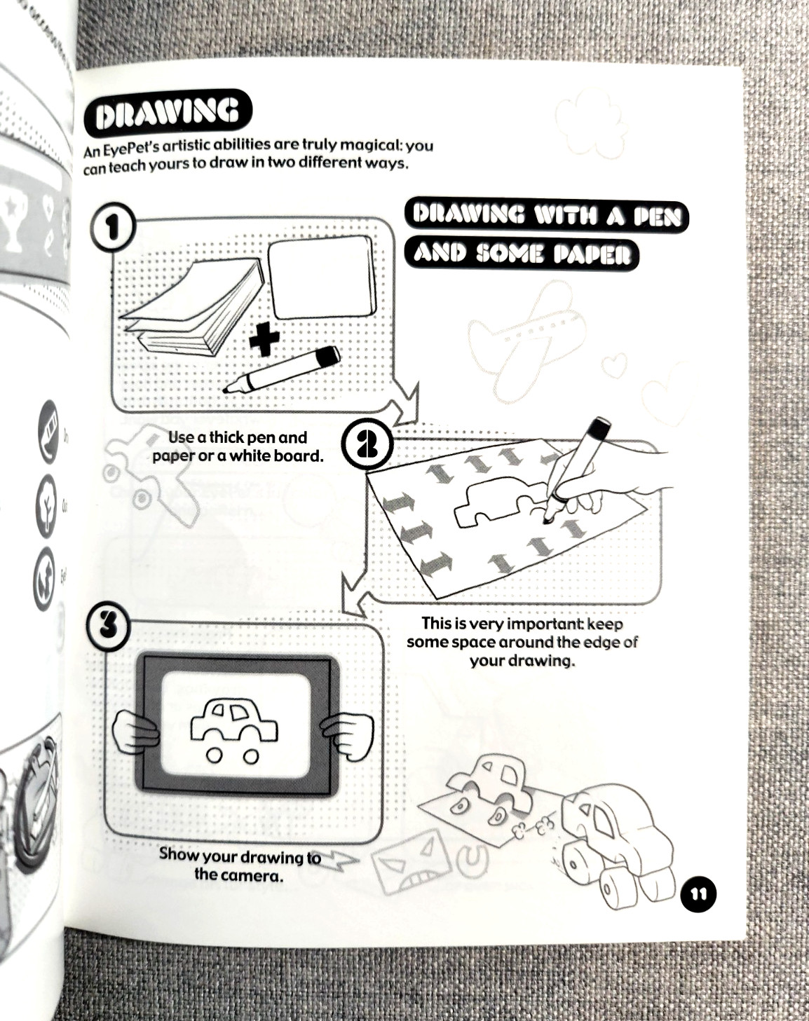 EyePet Instruction Booklet - Manual Only - PlayStation 3