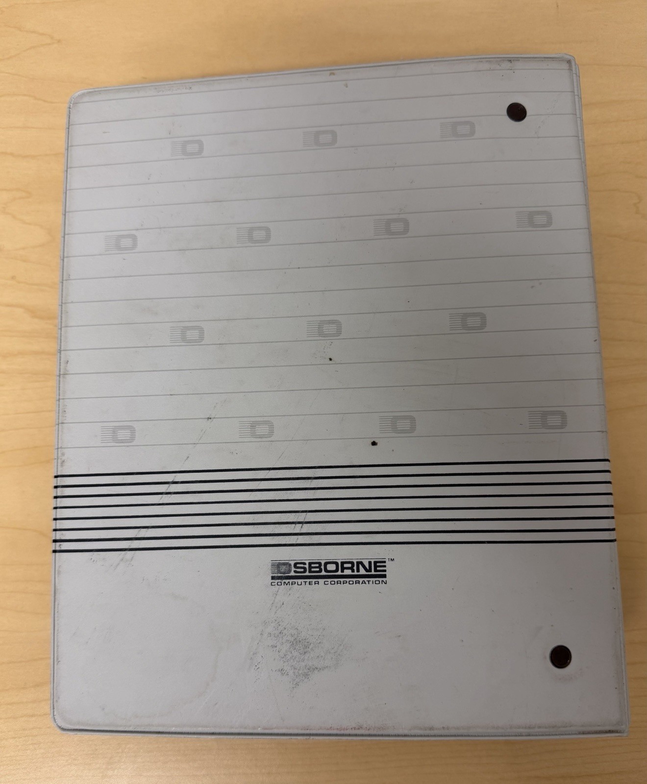 Osborne Executive Reference Guide Binder – WordStar etc.