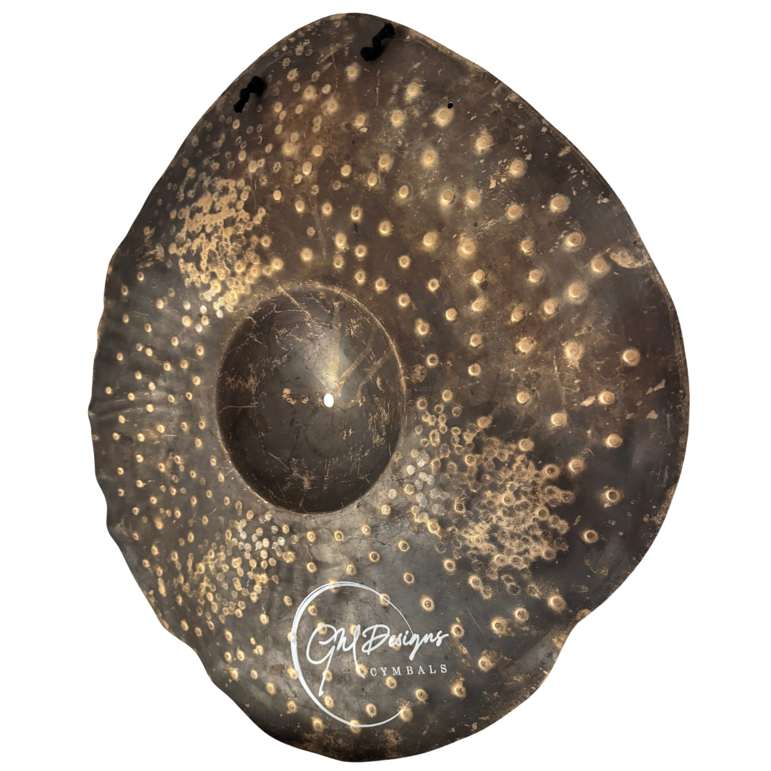 23" GM Designs Suspended Cymbal - Beautiful, Deep, Dark Effect!