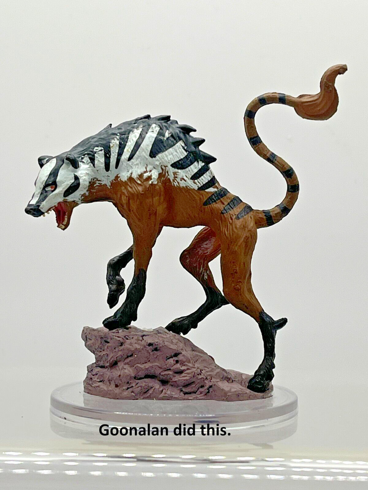 D&D Pathfinder Mini Darklands Rising 32 Leucrotta UC LARGE