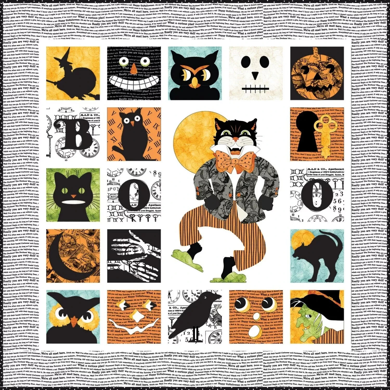Riley Blake Mad Masquerade by Janet Wecker Frisch KT 11950 Boxed Quilt KIT