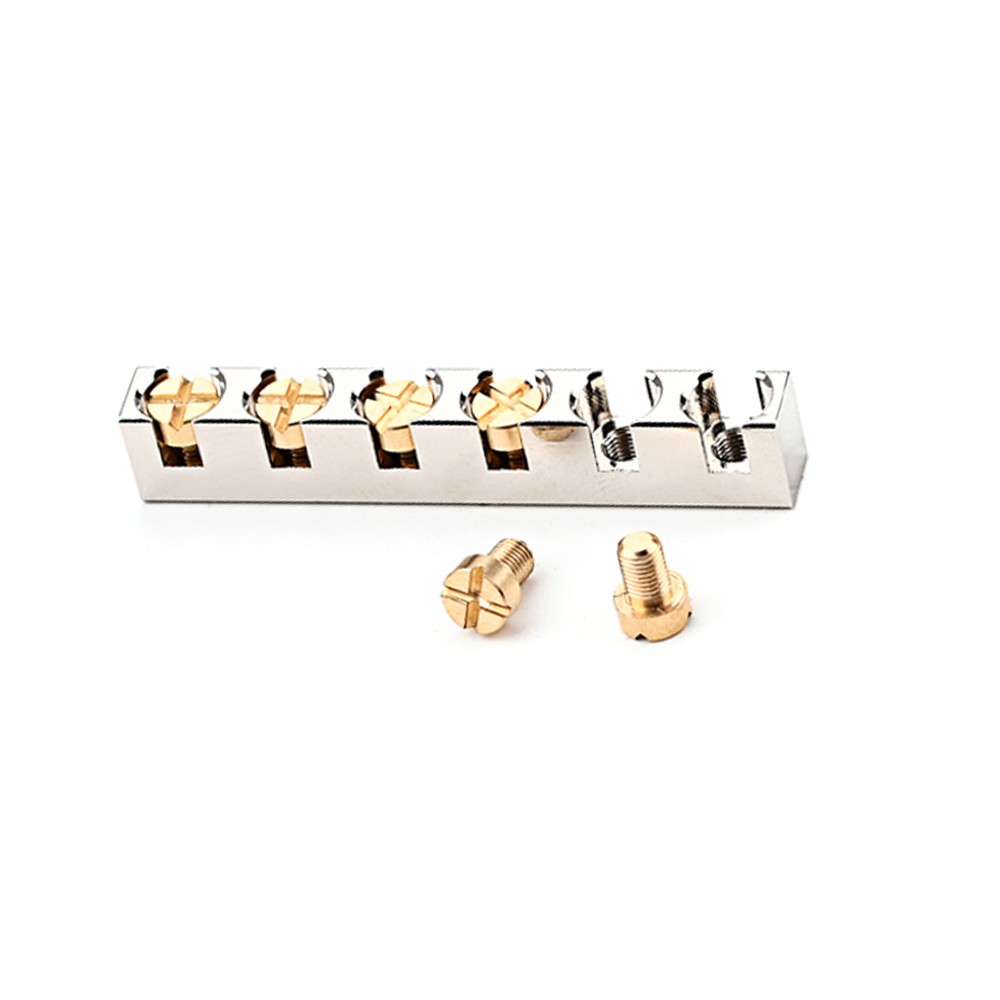 Adjustable Brass Nut Height Bell Nut Compatible for Les Paul LP SG SC 6 String