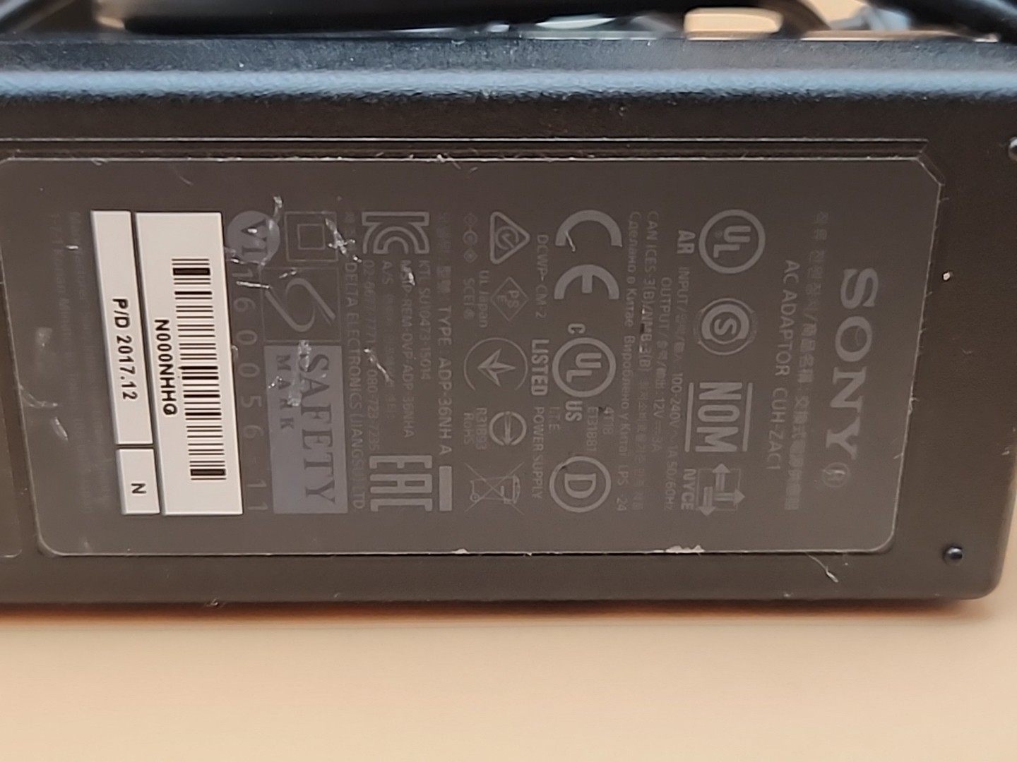 PS4 PlayStation VR CUH-ZVR2 Genuine Processor Unit with Power Supply