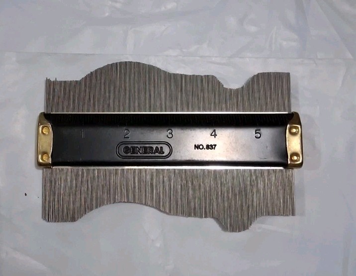 General No 837 Contour Gauge Profile Tool 6 Inch Shape Duplicator Measuring