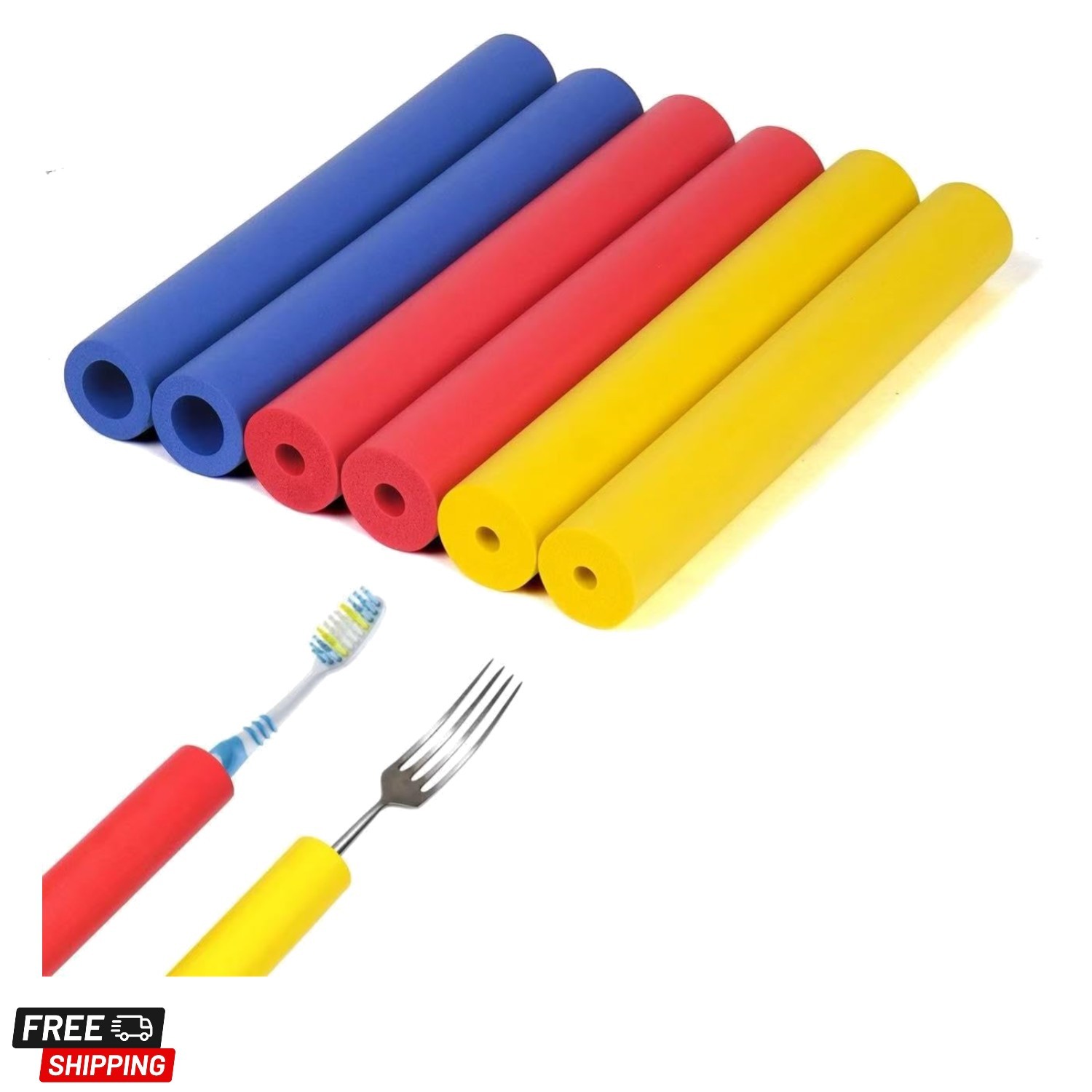 Comfortable Non-Slip Foam Grip Tubing Set - Perfect for Elderly & Disabled