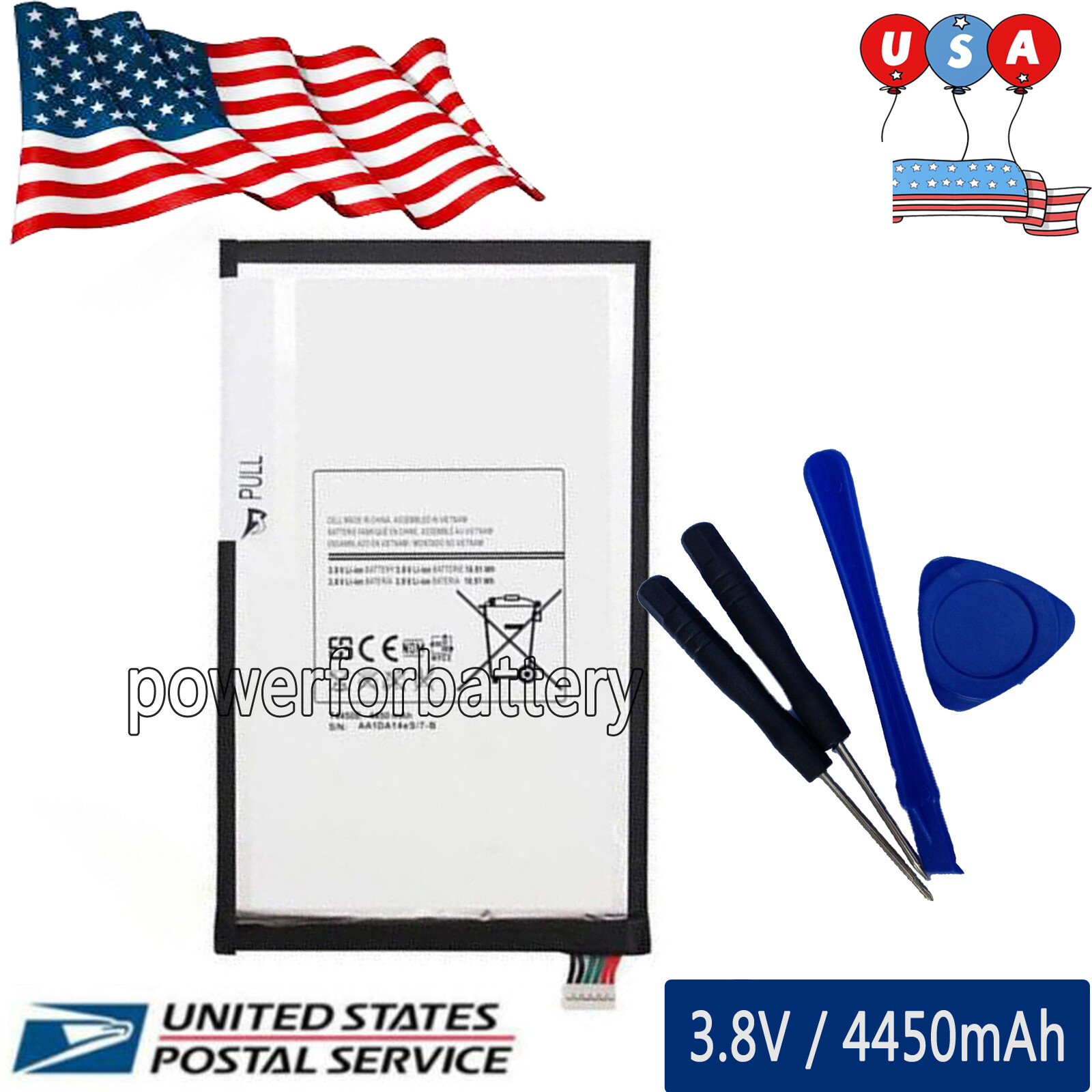 NEW Battery for Samsung Galaxy Tab 3 8.0 SM-T310 T311 T315 T3110 T4450E + Tools