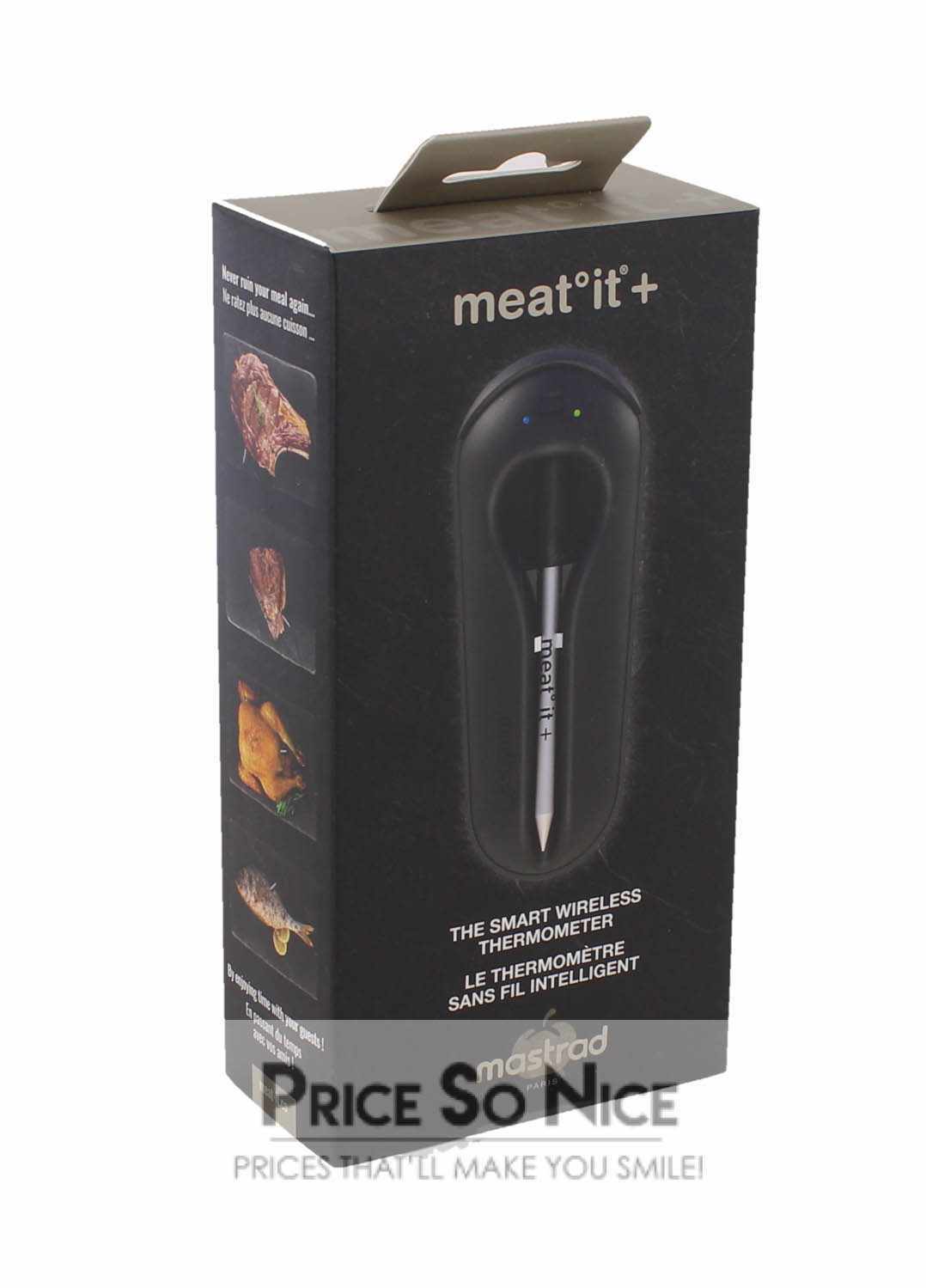 Mastrad Meat It +  Plus Bluetooth Probe Thermometer w/ App 196 ft range  NIB